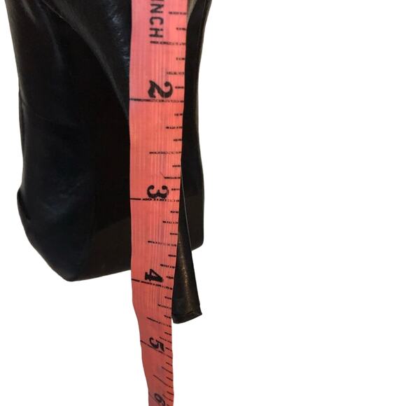 Zara Black Peep Toe Pumps Size EUR 39 / US 9 - Picture 6 of 8